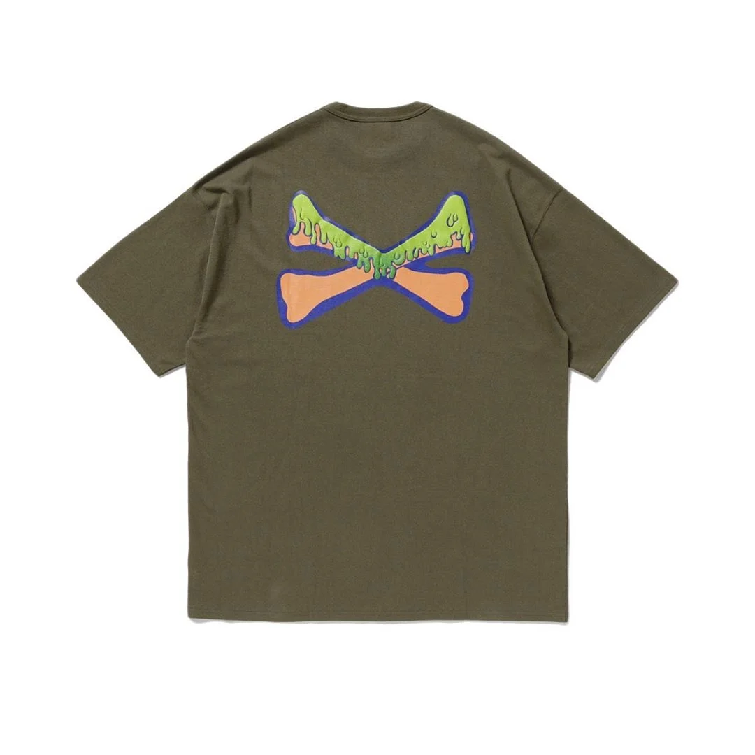 WTAPS®︎×MIN-NANO SLIMY BONES DESIGN LS 01 WTAPS and MIN-NANO